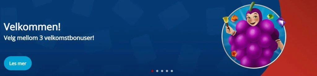 norgesspill casino bonus