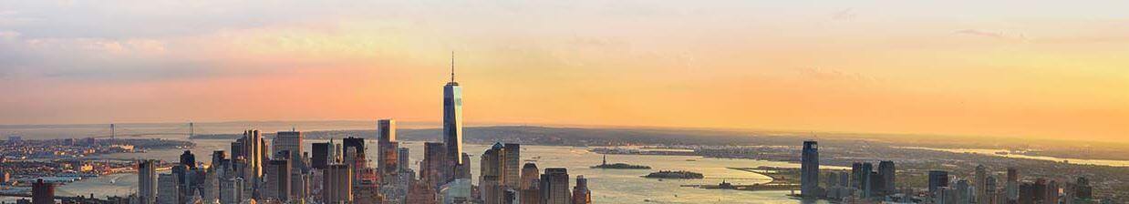 NY spins New York Skyline