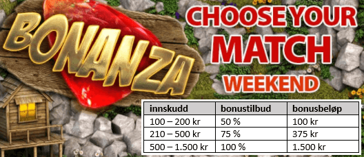 Bonanzatilbud Reel Vegas