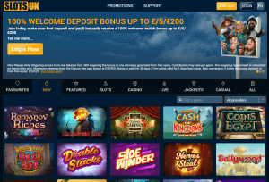 slots uk hjem