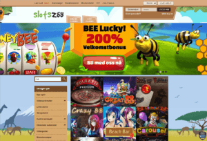 Hjemskjermbilde Slots Zoo Casino