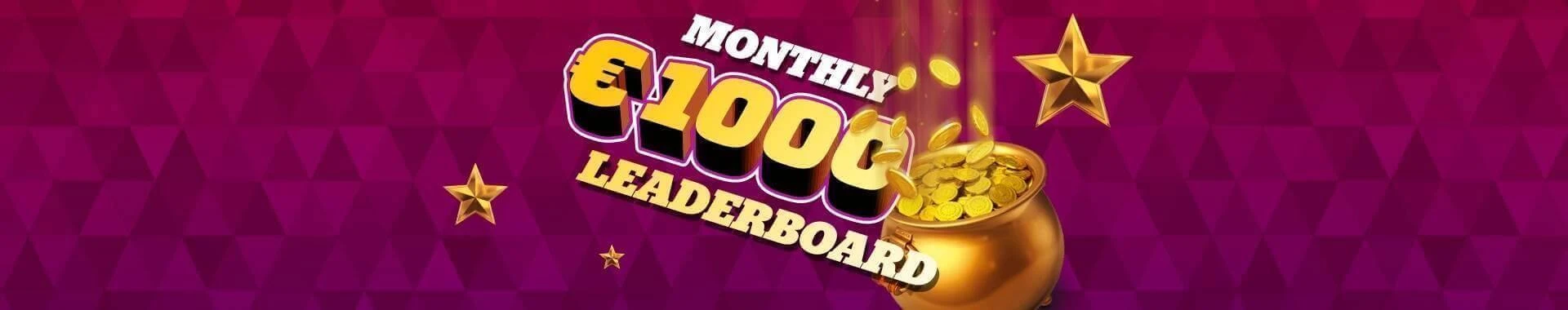 Spinaru Casino Monthly Leaderboard