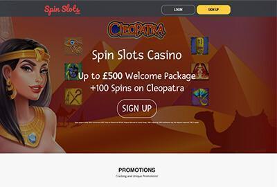 Hjemskjermbilde Spin Slots