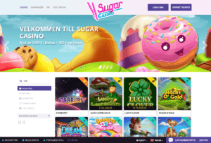 Hjemskjermbilde Sugar Casino