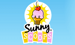 Sunny Scoops spilleautomat logo