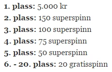 Super Lenny Casino Leaderboard