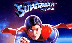 Superman med film-logo