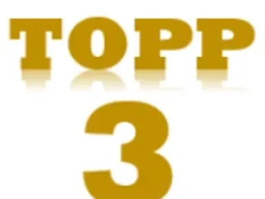 Topp 3 illustrasjon