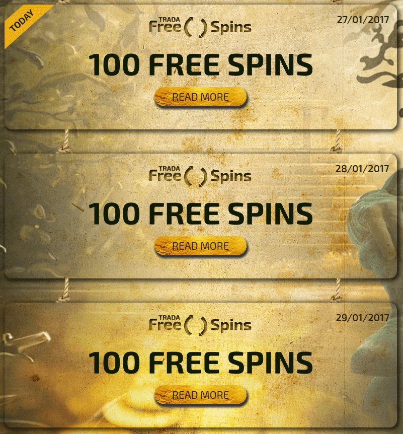 Gratisspinnskjermbilde Trada Casino