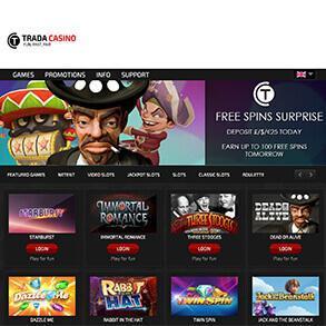 Trada Casino Hemsida