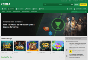 Unibet Casino Hjem
