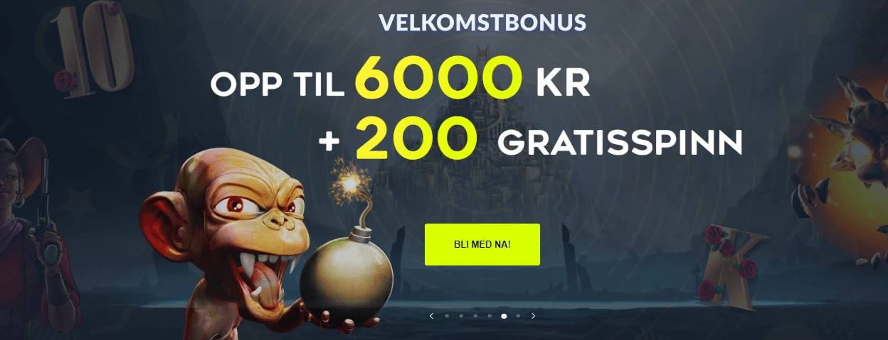 Velkomstbonus West Casino