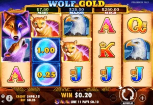 Wolf Gold Fruity Wins Casino 